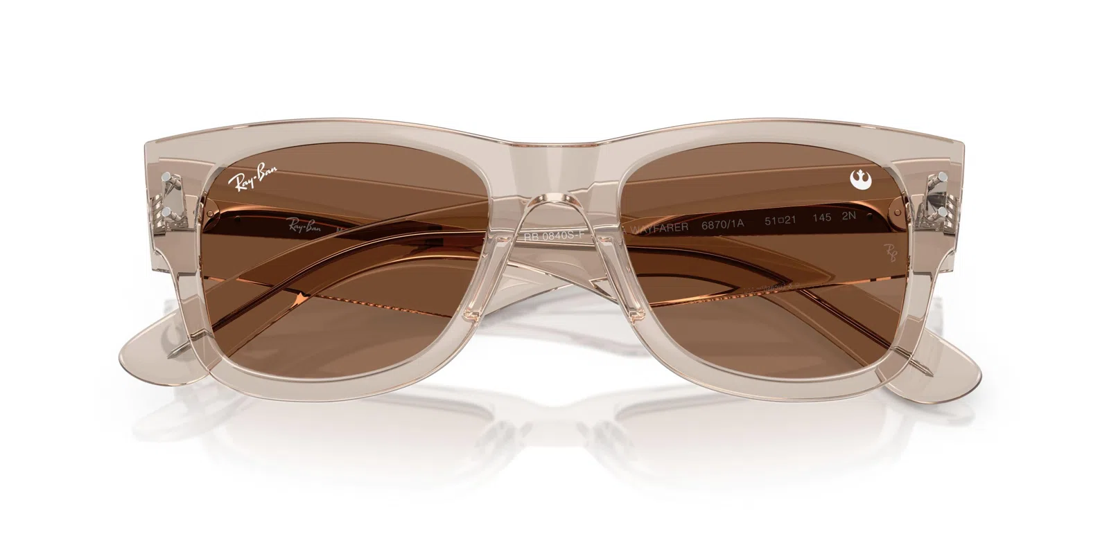 Ray-Ban Mega Wayfarer 0840SF Sunglasses - view 58